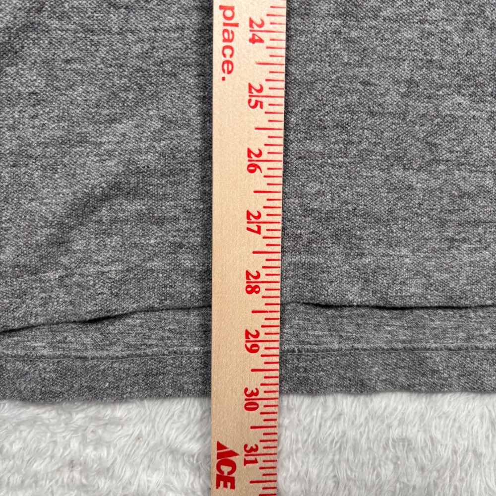 Polo Ralph Lauren Polo Shirt Men XL Gray Heathered Short Sleeve PONY LOGO Preppy - Picture 9 of 11
